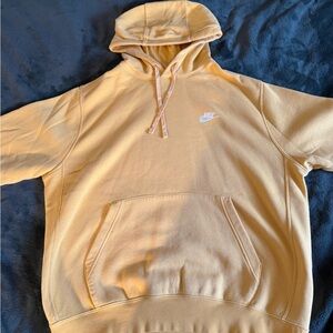 Nike Men's Yellow Hoodie